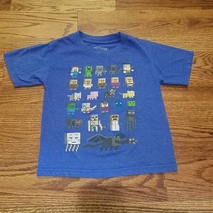 Mojang Minecraft T-shirt, Size 4/5